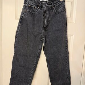 Abercrombie & Fitch Ultra High rise, Ankle Straight - Curve Love 26R